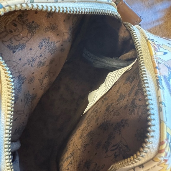 Loungefly Pokémon Pikachu and Eevee Floral Crossbody Bag - Picture 4 of 7